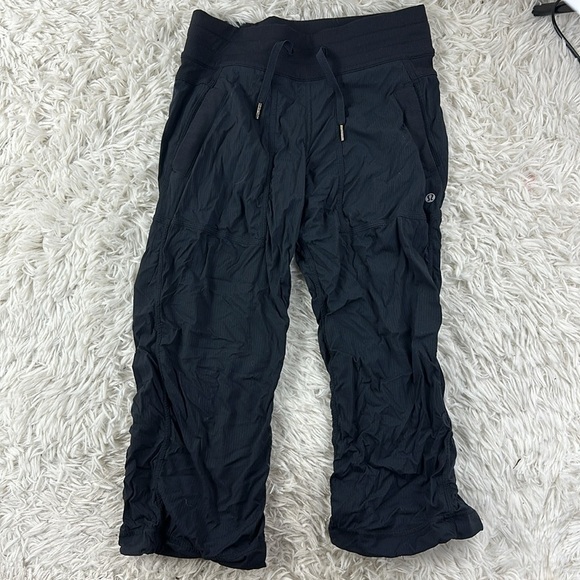 Lululemon Studio Crop II Black - Picture 1 of 5